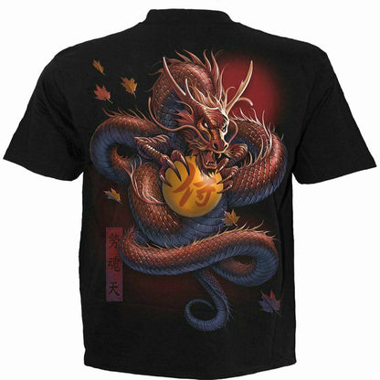 SAMURAI - PLUS SIZE T-SHIRT BLACK