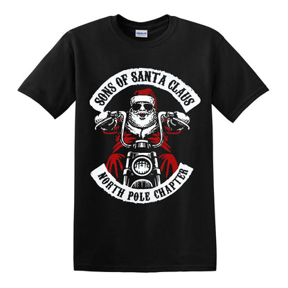 SONS OF SANTA CLAUS - BLACK T-SHIRT