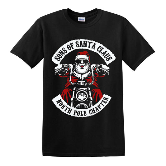 SONS OF SANTA CLAUS - BLACK T-SHIRT