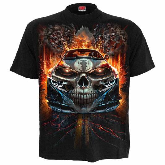 SPEED FREAK T-SHIRT for Men and Women - Black Graphic Tee SPEED FREAK T-SHIRT for Men and Women - Black Graphic Tee