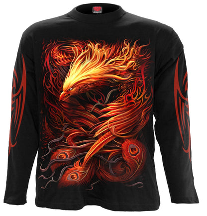 PHOENIX ARISEN - BLACK LONGSLEEVE T-SHIRT