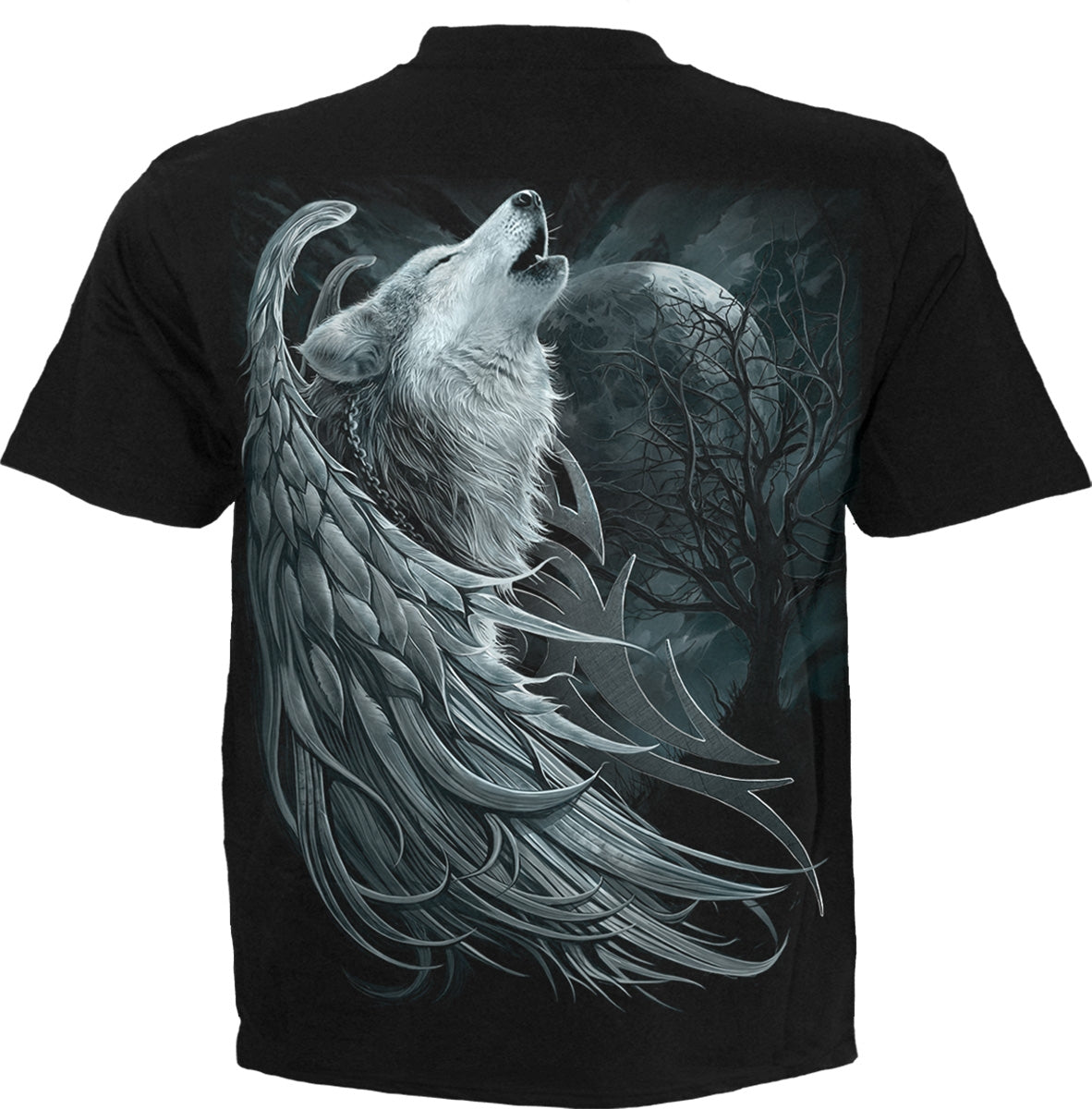 WOLF SPIRIT  - BLACK T-SHIRT