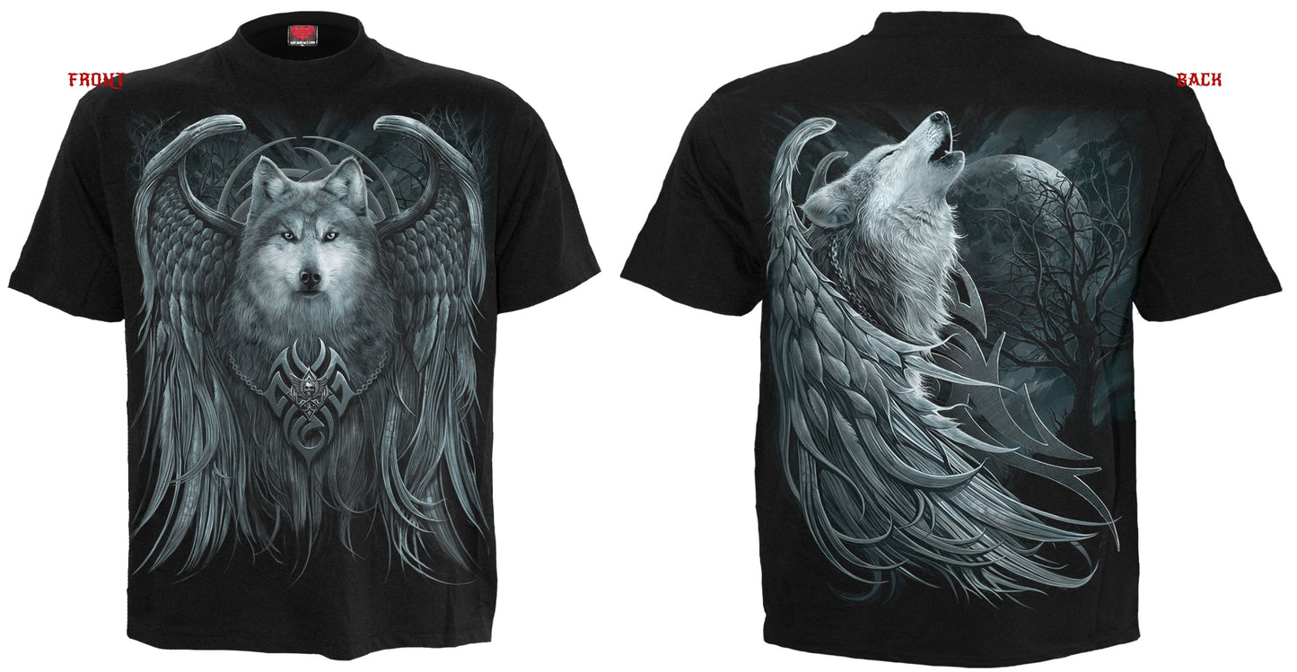 WOLF SPIRIT  - BLACK T-SHIRT