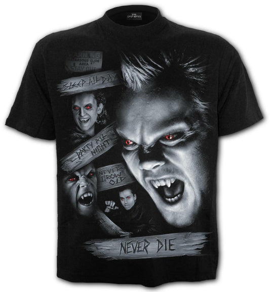 THE LOST BOYS - NEVER DIE - T-SHIRT BLACK