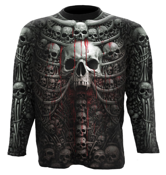 DEATH RIBS AO PLUS SIZE LONGSLEEVE T-SHIRT