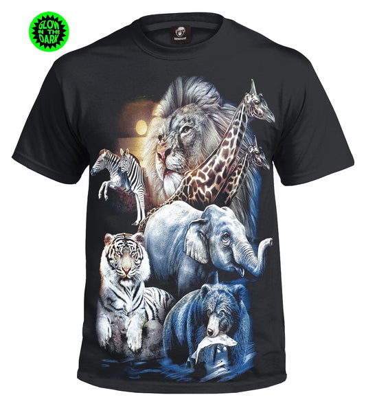 THE ZOO - Glow in the Dark Zoo T-Shirt THE ZOO - Glow in the Dark Zoo T-Shirt