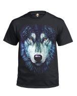 GREEN WOLF - BLACK SUBLIMATION T-SHIRT