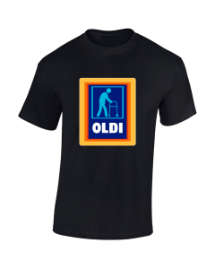 Oldi Funny Black T-Shirt 