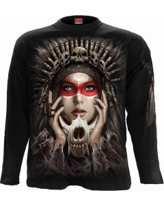 CRY OF THE WOLF - BLACK LONG SLEEVE T-SHIRT