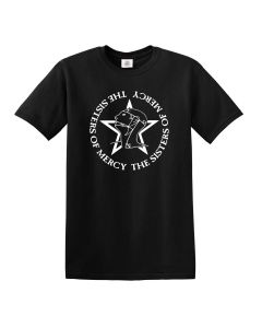 The Sisters of Mercy Logo Black T-Shirt 