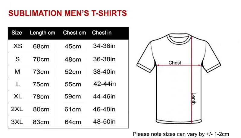 Black Sublimation T-Shirt is made of Top Quality Polyester